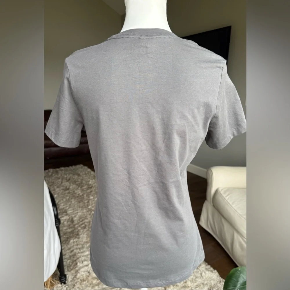 Creedence Clearwater Revival SMALL Short Sleeve Gray Band Graphic Tee CCR - Picture 4 of 9